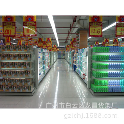 LC-B239豪华超市日用品货架 洗头水沐浴露货架的精工之选